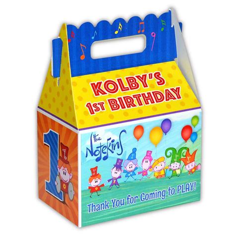 Notekins Babyfirst TV Birthday Party Personalized Gable Favor - Etsy