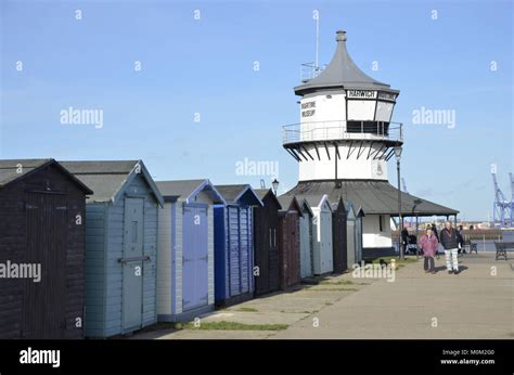 Harwich Low Lighthouse In Harwich Essex Now A Maritime Museum Stock