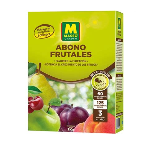 Abono Frutales 2kg Eco 234981 Massó 8424084002576 06559 MassÓ Leroy Merlin