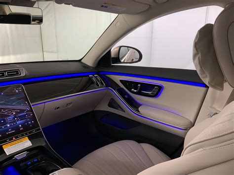 2022 S Class Interior Lighting