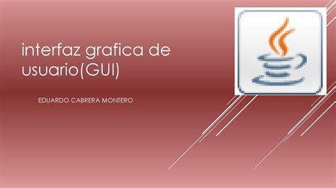 Interfaz Grafica De Usuario Gui By Eduardo Cabrera Montero Issuu