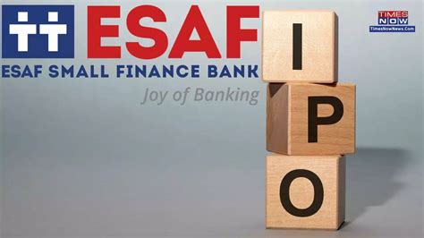 LIVE ESAF Small Finance Bank IPO Allotment Status Check 45 OFF