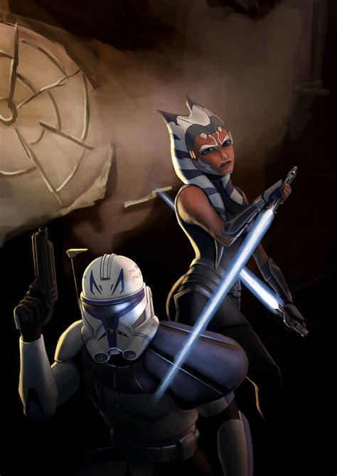 Artstation Ahsoka And Captain Rex