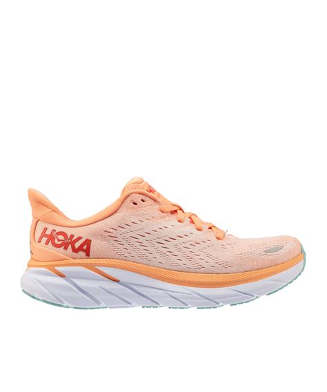 Hoka Clifton 8 Damen Orange Rosa Orange