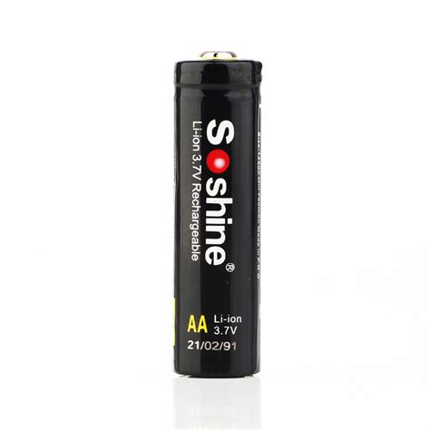 Soshine Battery 3 7V 800mAh Li Ion 14500 AA With Protected Soshine