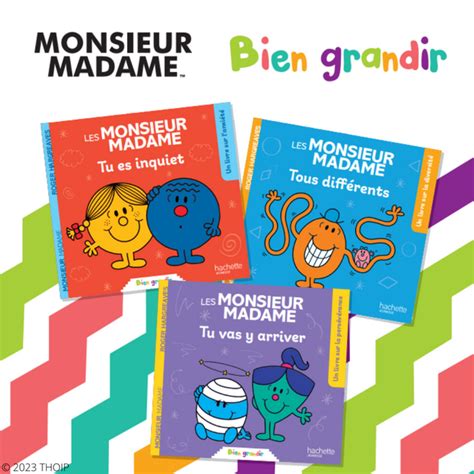 Bien Grandir Avec Les Monsieur Madame Hachette Jeunesse