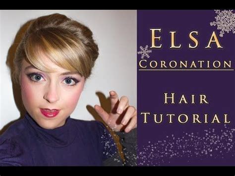 Elsa coronation hair tutorial | Hair tutorial, Elsa coronation, Step by step hairstyles