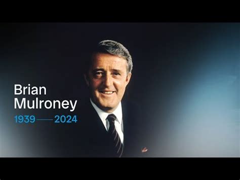 Décès de Brian Mulroney un concert déloges et des funérailles d état