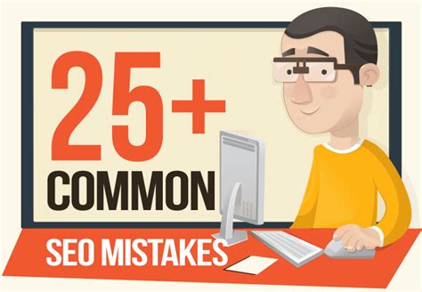 25 Common SEO Mistakes That Ruins Your Website Infographic