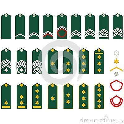 √ Israeli Army Rank Insignia - Na Gear