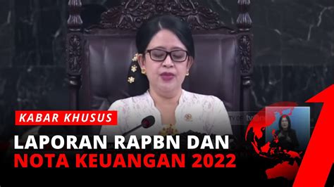 FULL Laporan RAPBN Dan Nota Keuangan 2022 Kabar Khusus TvOne YouTube