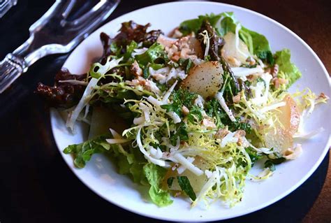 Poached Pear Salad - Weekend at the Cottage