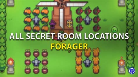 Forager All Secret Rooms Locations Gamer Tweak