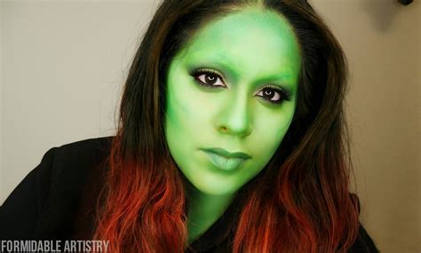 FormidableArtistry: Guardians of the Galaxy - Gamora Makeup Tutorial