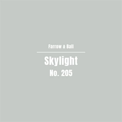 Farrow Ball Skylight Paint Color Review Building Bluebird