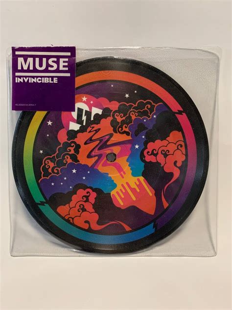 Muse – Invincible 7″ kuvasingle – Viihdelinna