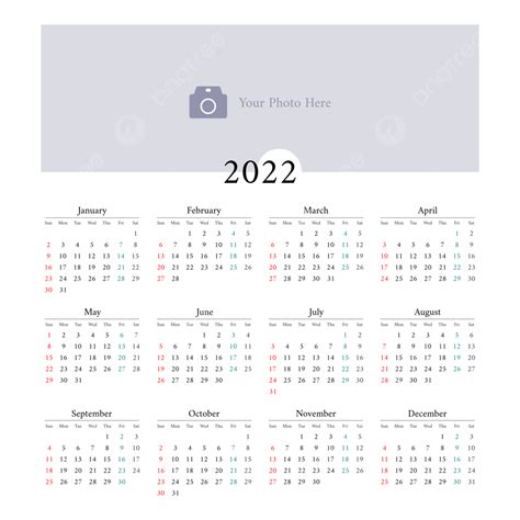 Template Kalender 2022 Vector Format Cdr Ai Eps Png Hd Gudril Logo