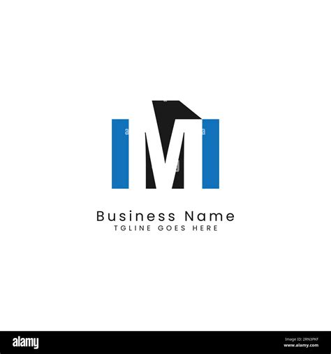 Letter M Logo Concept Design Alphabet M In Shadow Style Illustration