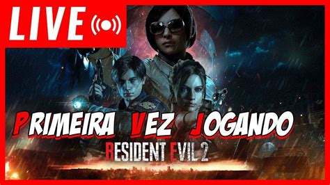 RESIDENT EVIL 2 REMAKE PRIMEIRA VEZ JOGANDO RESIDENTEVIL RE