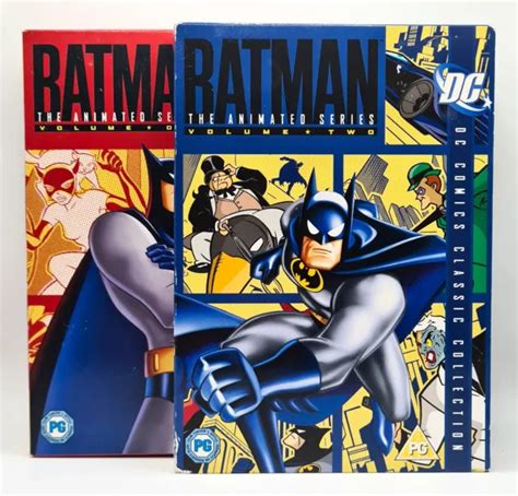 BATMAN THE ANIMATED Series Volume One Two On DVD 8 Discs Vol 1