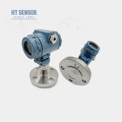 Flanged Flush Diaphragm Pressure Sensor Dn25 Piezoresistive Pressure Transmitter