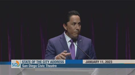 San Diego Mayor Todd Gloria delivers 2023 State of the City address ...