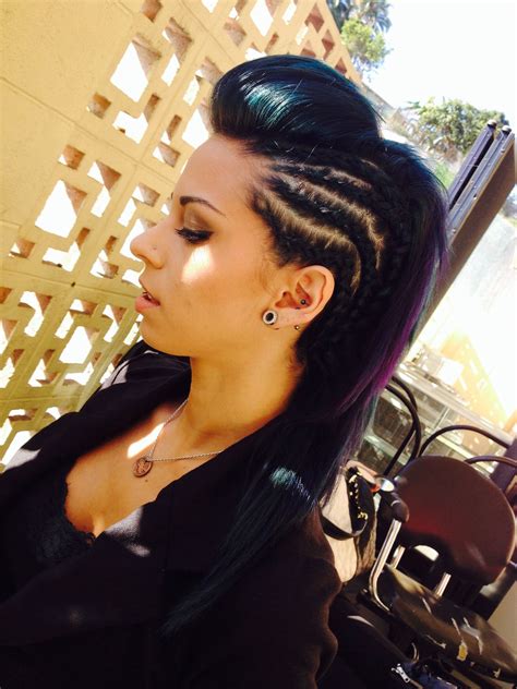 Pin By Chelsea Nolan On Hair Braided Mohawk Hairstyles Hair Styles