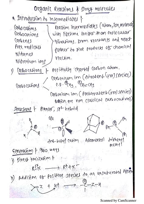 SOLUTION: Organic Reactions Synthesis Of Drug Molecule - Studypool