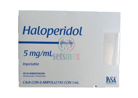 Haloperidol – Distribuidora de Medicamentos y Productos Farmaceuticos ...