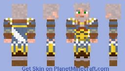 My BG3 dwarf character Minecraft Skin