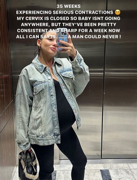 Bibiana Julian Shares 35 Week Pregnancy Update ‘a Man Could Never ’