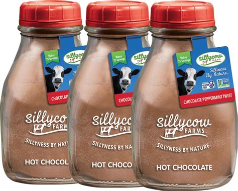 Amazon Silly Cow Farms Hot Chocolate Mix Rich Chocolate Delight