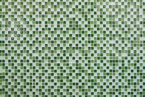 Textura Verde Del Fondo De La Pared Del Mosaico Foto De Archivo