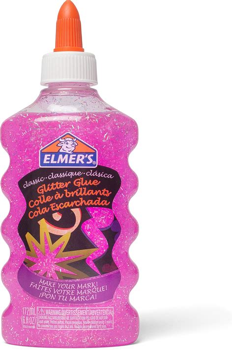 Elmer S 2022912 Liquid Glitter Glue Washable Gold 6 Ounces 1 Count Arts