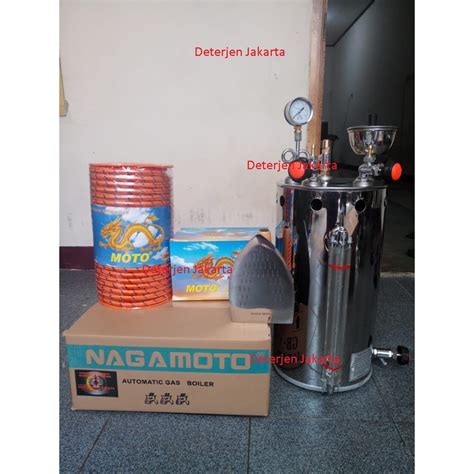 Jual Setrika Uap Boiler Otomatis Nagamoto Liter Murah Original