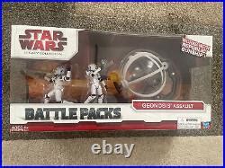 Star Wars Legacy Collection Battle Packs Geonosis Assault Mint In