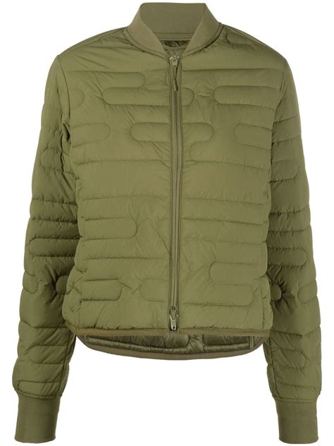 Y 3 Quilted Padded Bomber Jacket Farfetch