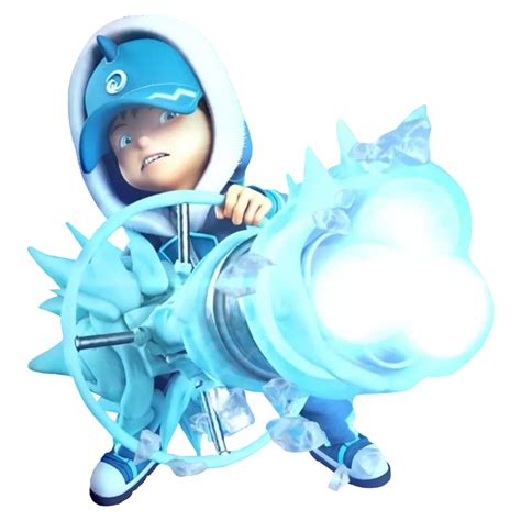 Boboiboy Ice Movie 2 Render rare by boyfermediaarts on DeviantArt