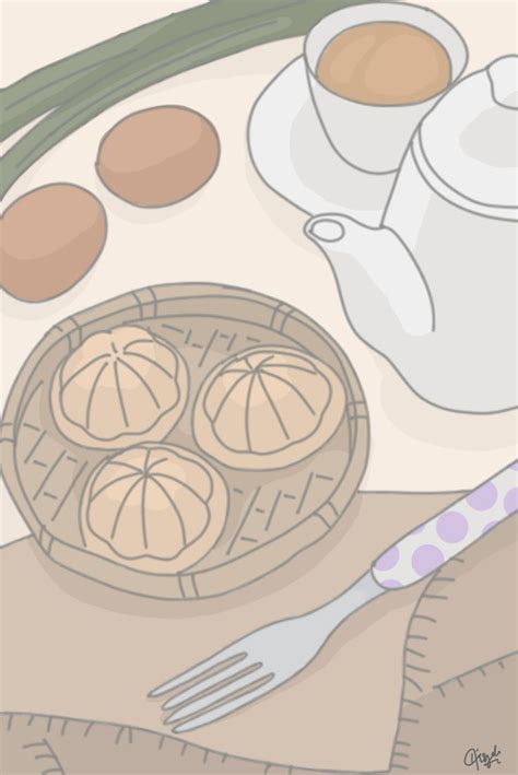 Kuih Bahulu Illustration