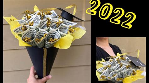 The newest Graduation Money Bouquet by KK House - YouTube | Money ...