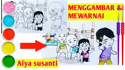 Upin Ipin Dan Kawan Kawan Sedih Aiya Susanti Akan Pulang Ke Indonesia