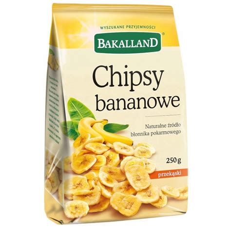 Bakalland Chipsy Bananowe Kruche Zdrowe G Allegro Pl