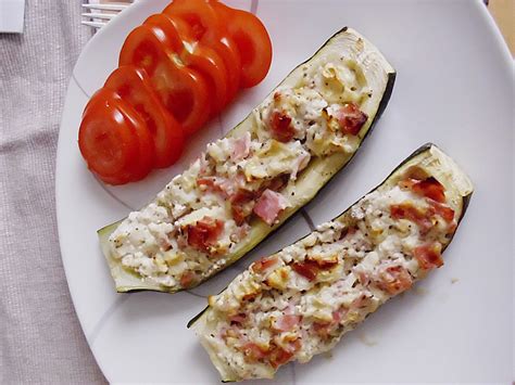 Gef Llte Zucchini Mit Frischk Se Von Mimmi Chefkoch De