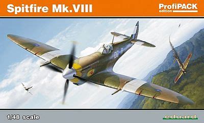 Eduard Models Spitfire Mk Viii Fighter Profi Pack Plastic Model