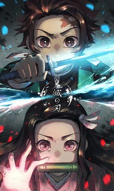 Tanjiro Kamado and Nezuko Kamado by Clo the artist | Demon Slayer ...