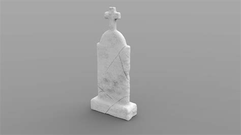 Weathered Tombstone Collection 3d Model 3d Printable Cgtrader