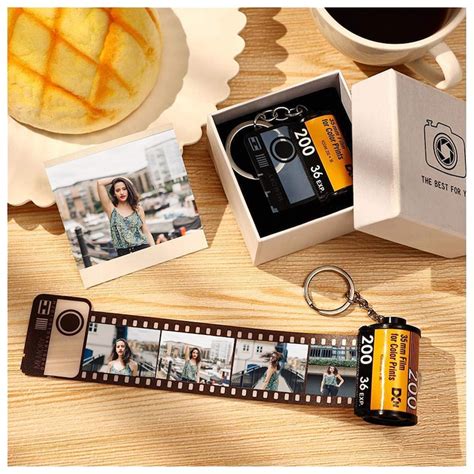 Camera Roll Keychain Personalized Film Roll Keychain Custom Etsy