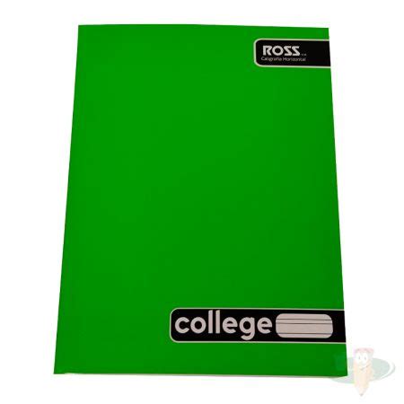 Cuaderno College Caligraf A Horizontal Hojas Ross Libreria Utiles