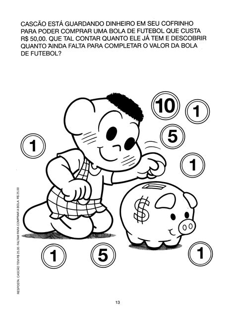 A Arte De Educar Atividades De Matem Tica Turma Da M Nica