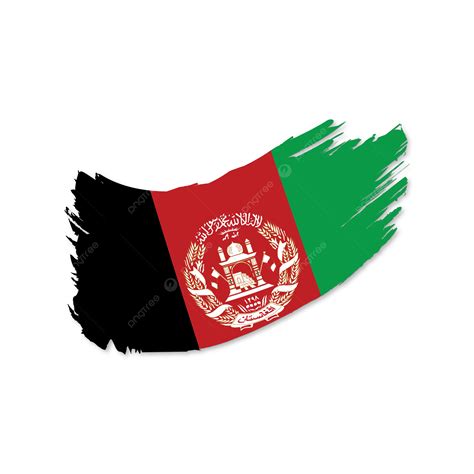 Afghanistan Stock Flag Design Vector Afghanistan Afghanistan Flag